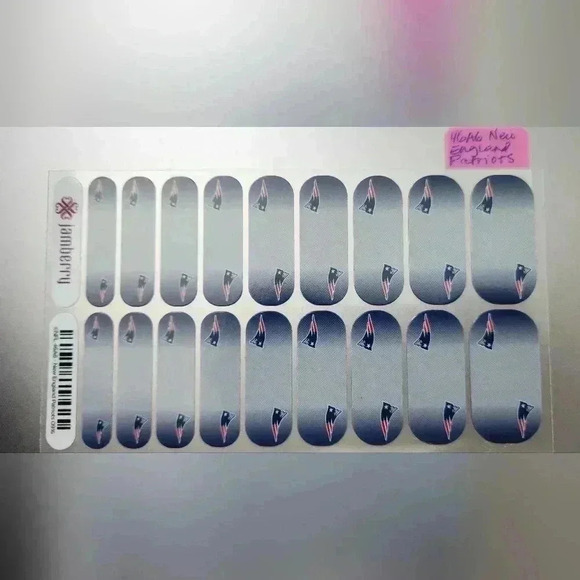 New England Patriot nails wraps - Picture 1 of 1